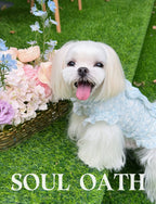 Cooling Summer Dog Shirt | Lightweight Anti-Shedding & Breathable Pet Clothes for Small Dogs Pet Dress SOUL OATH