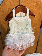 Rhinestone Crown Lace Pet Dress Pet Dress Miya