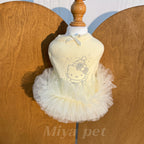 Rhinestone Tutu Pet Dress Pet Dress Miya