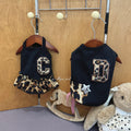 Leopard Print Streetwear Pet Outfit for Small Dogs & Cats Pet Top Miya