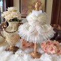 Amya - Pink Floral Lolita Pet Dress Pet Dress Amya