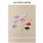 Kawaii Bone Hair Clip Set for Small Dogs & Cats | Cute Pet Hair Accessories Pet Hair Clip wumeiziwang