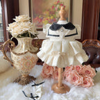 Amya - Ivory Collar Lolita Pet Dress Pet Dress Amya