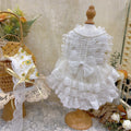 Amya - White Lolita Pet Dress Pet Dress Amya