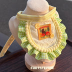 FOOTSTEP - Wildflower Handmade Pet Bib Pet Bibs FOOTSTEP