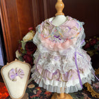 Amya - Purple Ribbon Lolita Pet Dress Pet Dress Amya