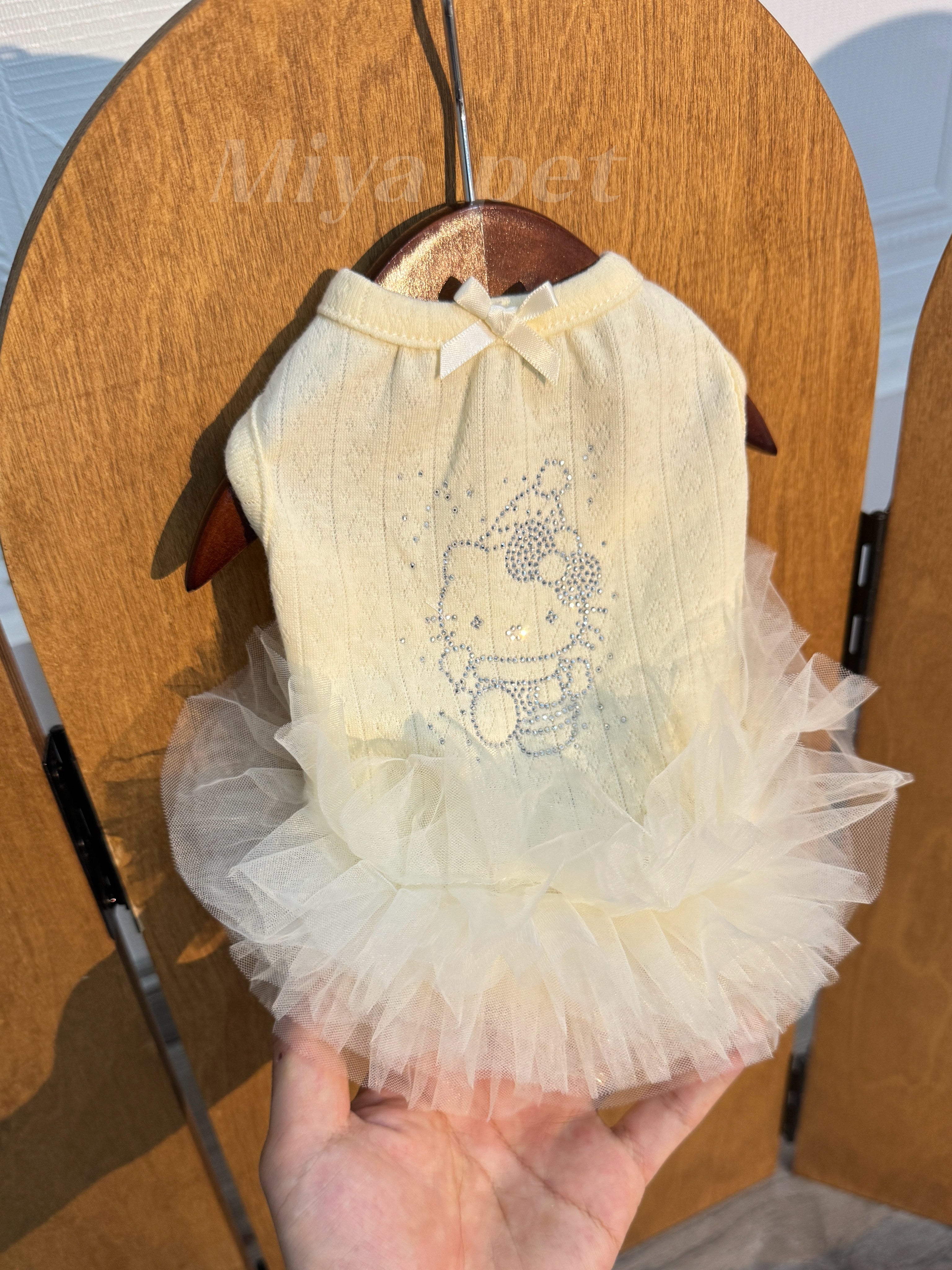 Rhinestone Tutu Pet Dress Pet Dress Miya