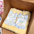 Elephant Print Flutter Sleeve Cotton Pet Dress for Small Dogs & Cats Pet Dress Miya