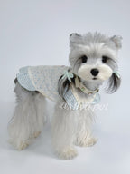 Floral Mesh Ruffle Pet Dress for Small Dogs & Cats Pet Dress Miya