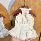 Pearl Lace Cami Pet Dress Pet Dress Miya