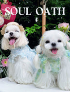 Cooling Summer Dog Shirt | Lightweight Anti-Shedding & Breathable Pet Clothes for Small Dogs Pet Dress SOUL OATH