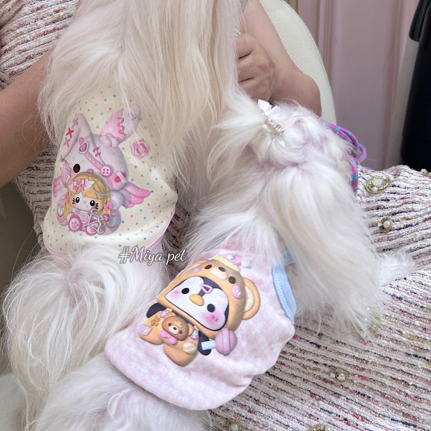 Cotton Printed Pet Tank Top Pet Top Miya