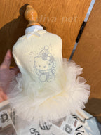 Rhinestone Tutu Pet Dress Pet Dress Miya