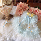 Amya - Mint Daisy Lolita Pet Dress Pet Dress Amya