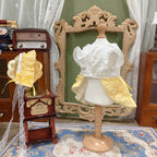 Amya - Gingham Duck & Pineapple Pet Dress Pet Dress Amya