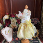 Amya - Sparkle Floral Lolita Pet Dress Pet Dress Amya