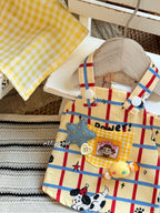 Dopamine Plaid Canvas Overall Pet Dress for Small Dogs & Cats Pet Dress Miya