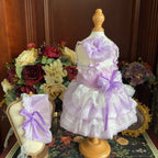 Amya - Lavender Sparkle Lolita Pet Dress Pet Dress Amya