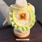 FOOTSTEP - Wildflower Handmade Pet Bib Pet Bibs FOOTSTEP