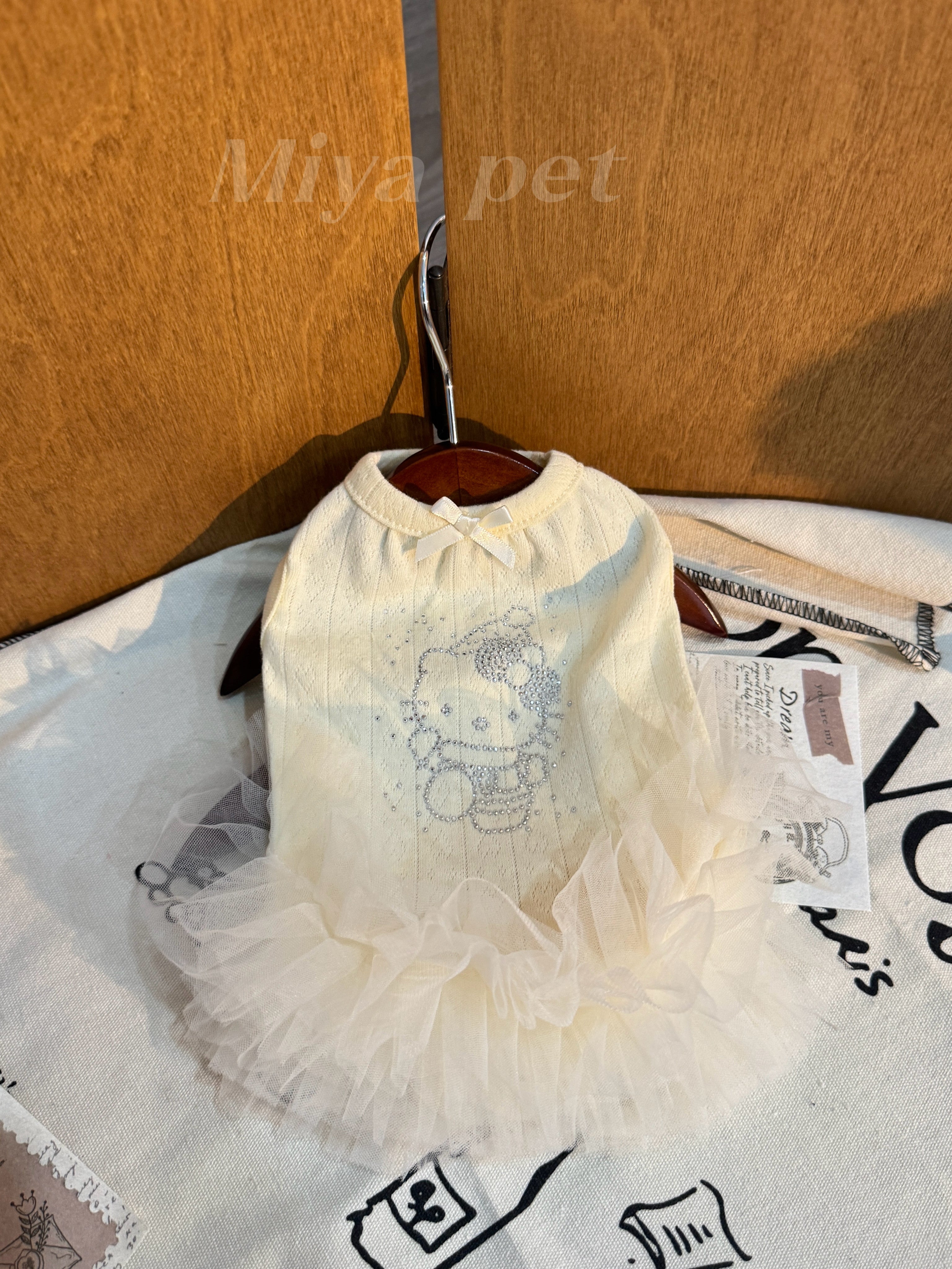 Rhinestone Tutu Pet Dress Pet Dress Miya