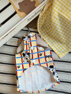 Dopamine Plaid Canvas Overall Pet Dress for Small Dogs & Cats Pet Dress Miya