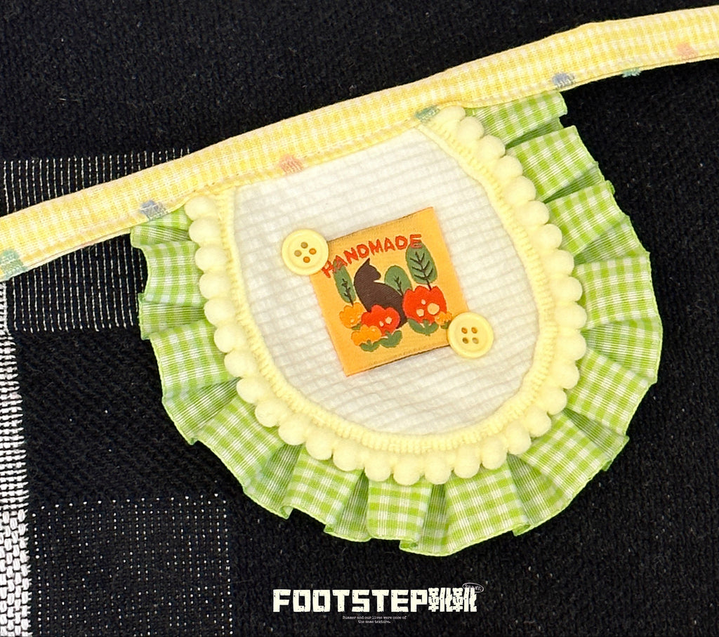 FOOTSTEP - Wildflower Handmade Pet Bib Pet Bibs FOOTSTEP