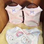 Puppy Print Cotton Pet Tank Top for Small Dogs & Cats Pet Top Miya