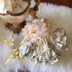 Amya - Cream Layered Lolita Pet Dress Pet Dress Amya
