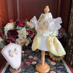 Amya - Sparkle Floral Lolita Pet Dress Pet Dress Amya
