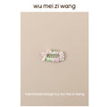 Spring Floral Grooming Comb Clips for Small Dogs & Cats | Vintage Pet Hair Accessories Pet Hair Clip wumeiziwang 1 Approximately 2.3 cm / 0.91 in
