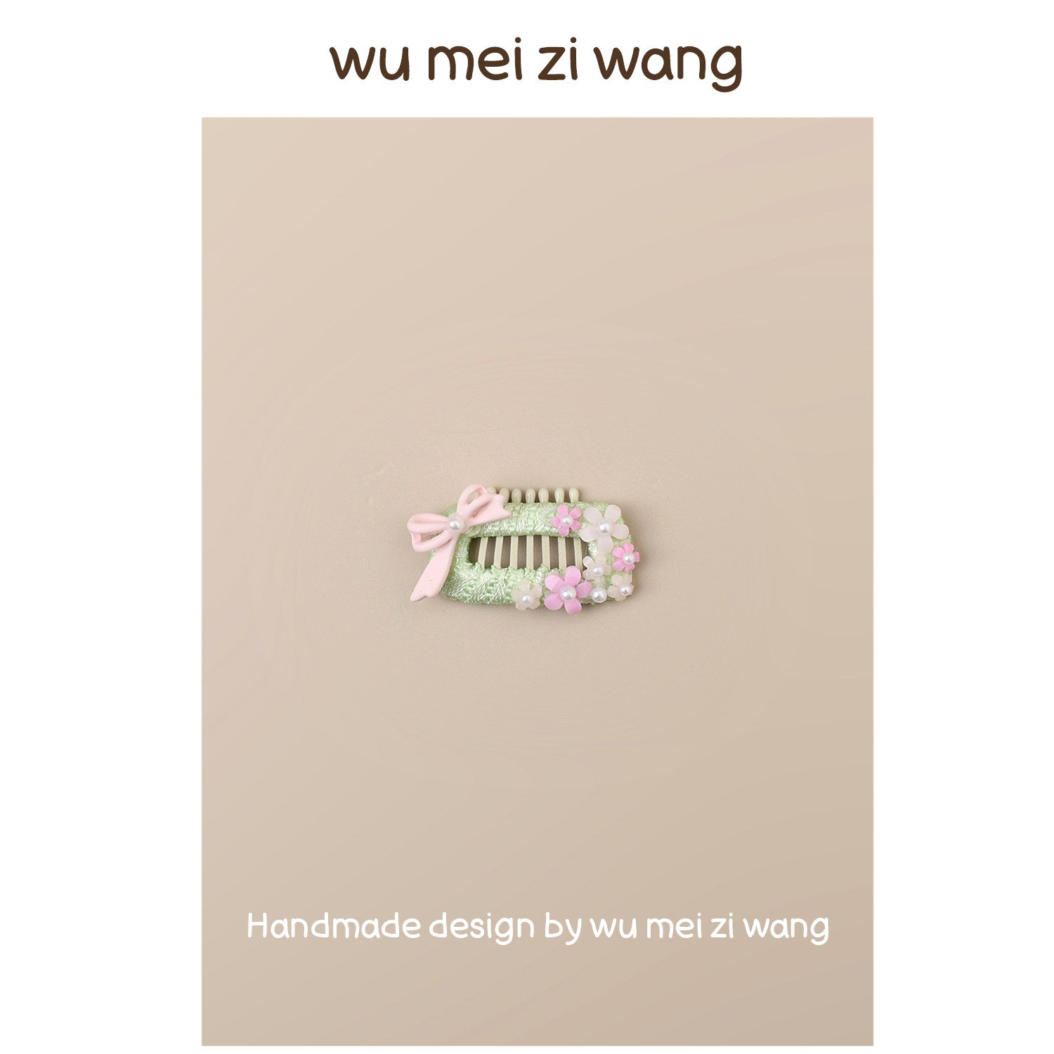 Spring Floral Grooming Comb Clips for Small Dogs & Cats | Vintage Pet Hair Accessories Pet Hair Clip wumeiziwang 1 Approximately 2.3 cm / 0.91 in