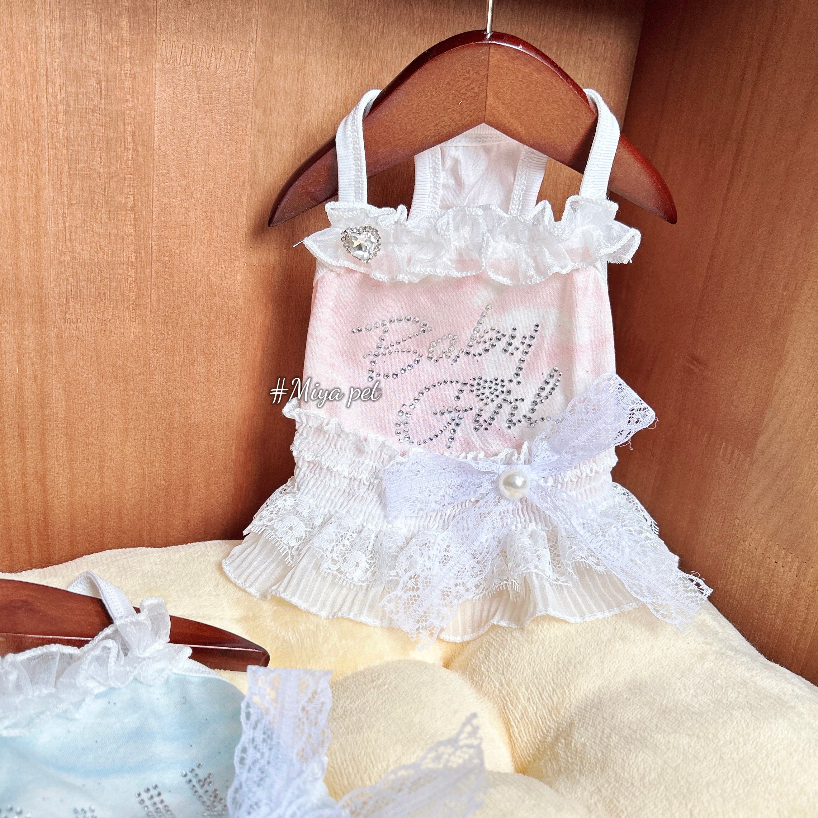 Rhinestone Camisole Pet Dress Pet Dress Miya