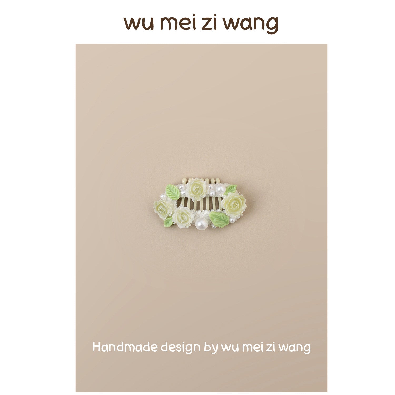 Spring Floral Grooming Comb Clips for Small Dogs & Cats | Vintage Pet Hair Accessories Pet Hair Clip wumeiziwang 3 Approximately 2.3 cm / 0.91 in
