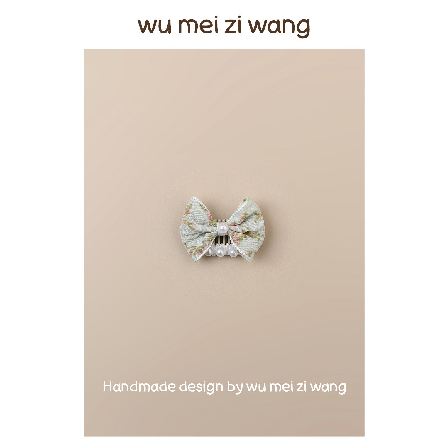 Spring Floral Grooming Comb Clips for Small Dogs & Cats | Vintage Pet Hair Accessories Pet Hair Clip wumeiziwang 6 Approximately 2.3 cm / 0.91 in
